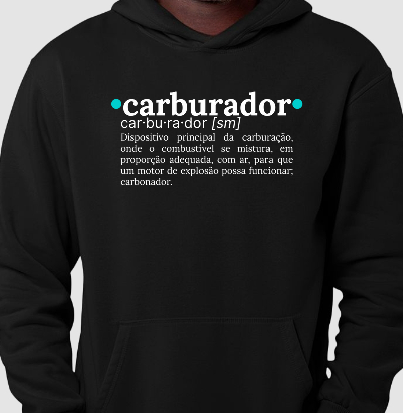 Hoodie Carburador Verbete