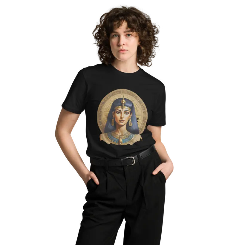 Camiseta Arquétipo Cleópatra: Vista-se com poder!