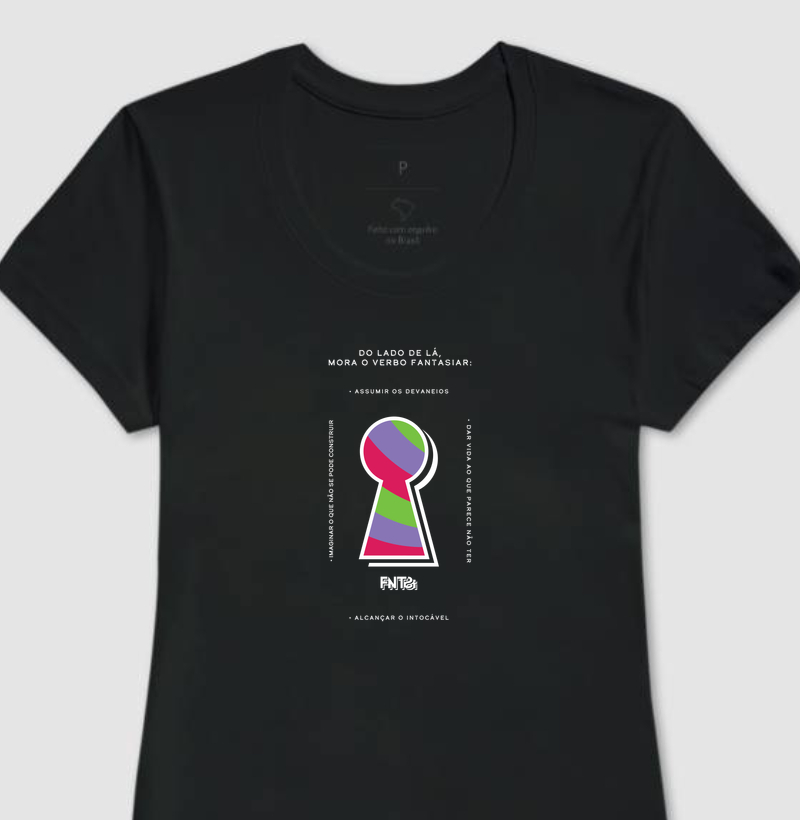 T-SHIRT "FANTASIA" / FECHADURA 