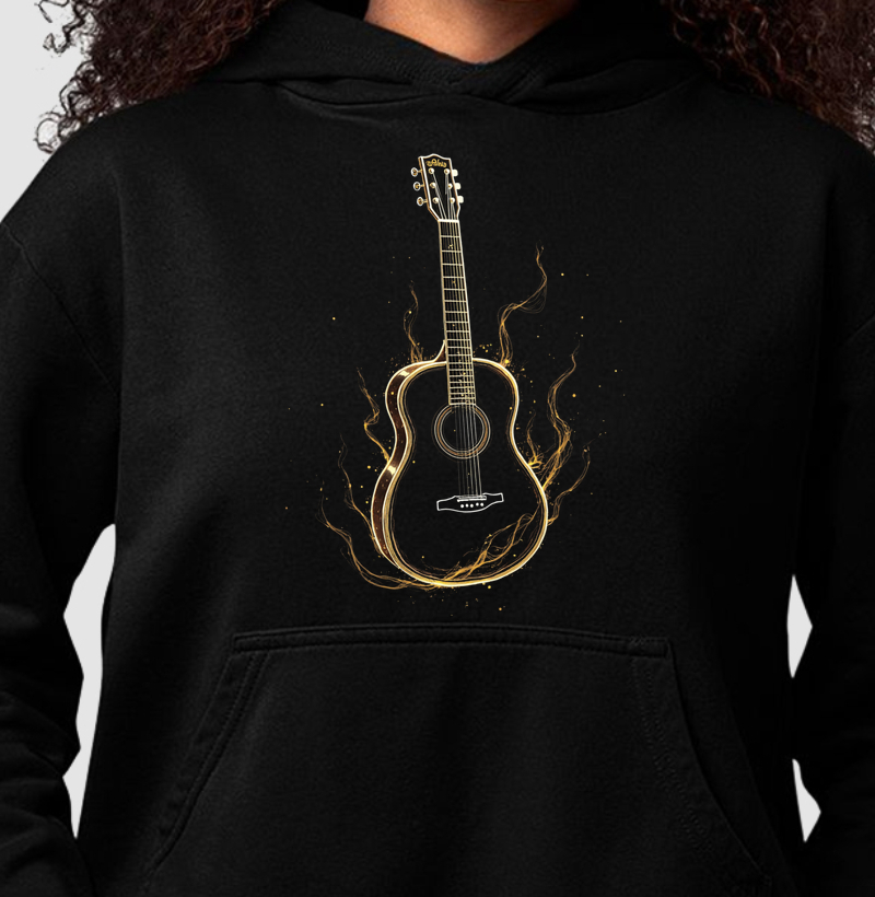 Camisa Violão Dourado