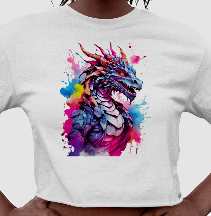 Cropped Fúria Cromática