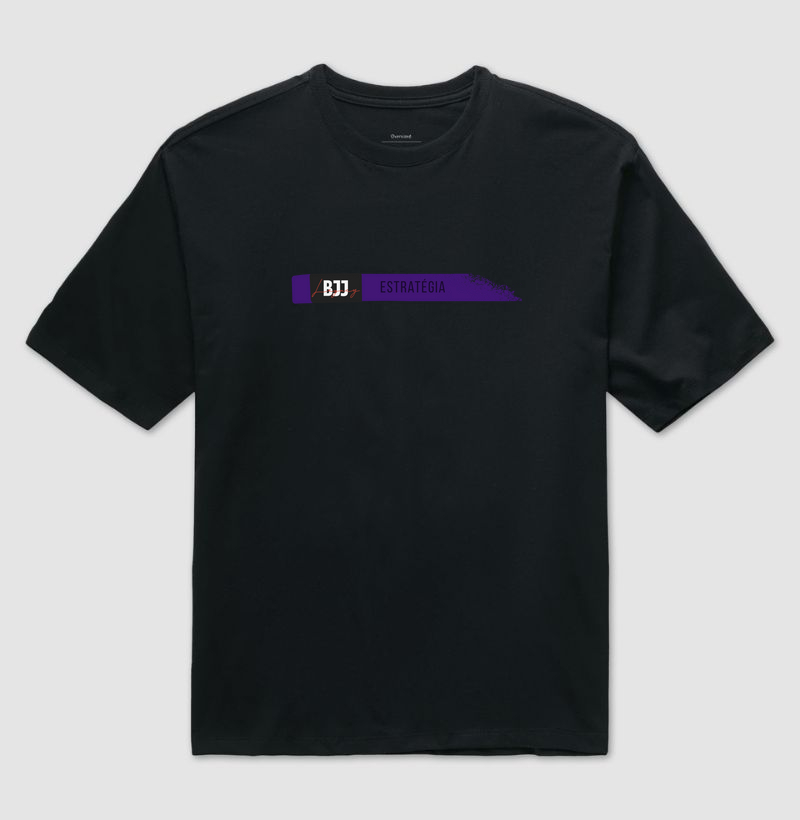 Camiseta Oversized - Purple Belt Base