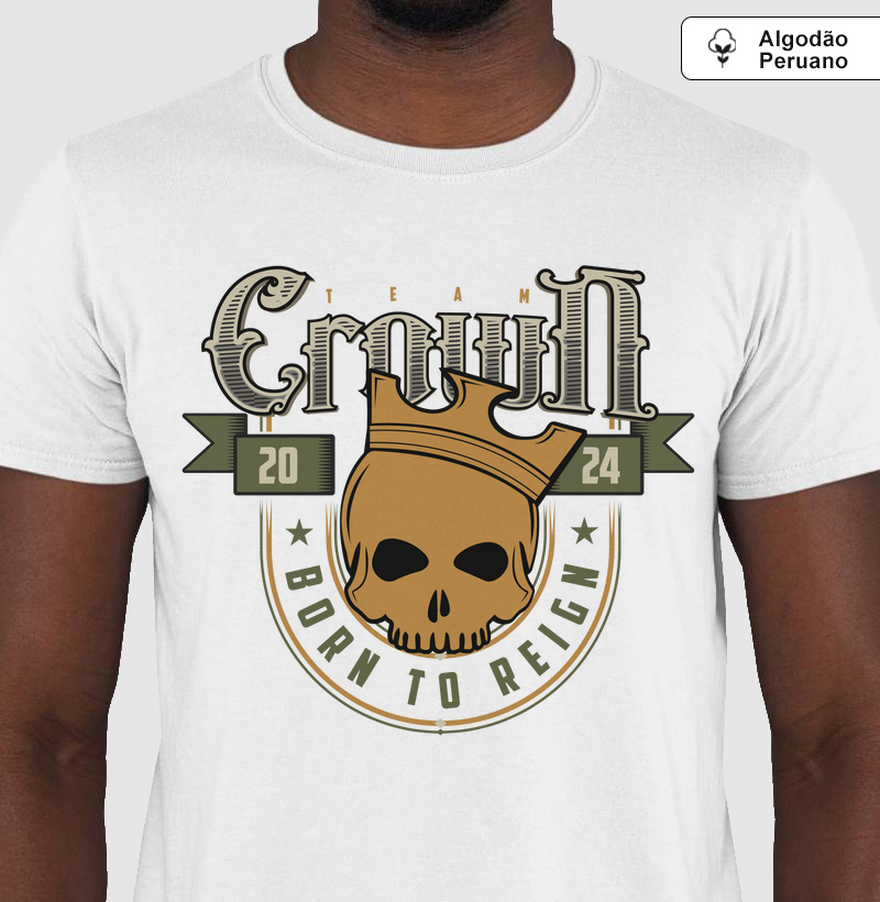 Team Crown Vintage Badge