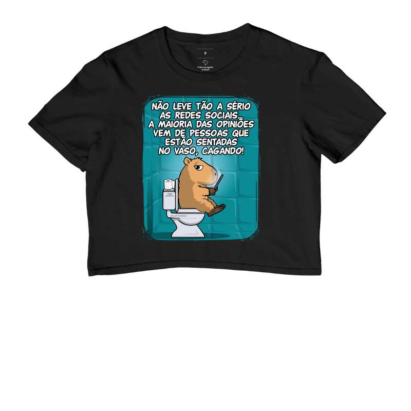 Camiseta Capivara Banheiro