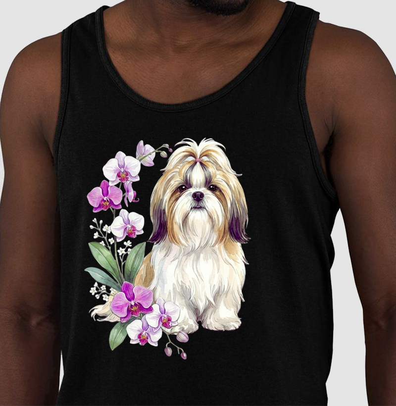Shih Tzu Floral Doçura