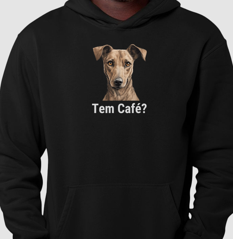 Moletom Tem Café Vira-lata Caramelo