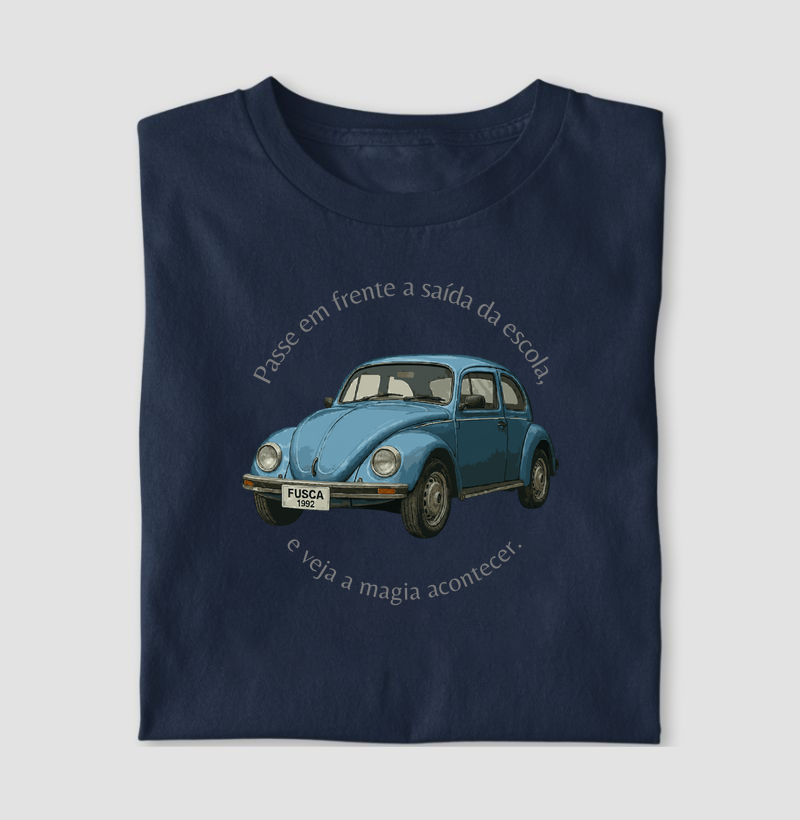 T-Shirt Fusca Azul