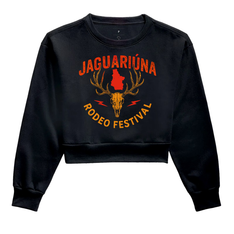 Cropped Moletom Country Jaguariuna Festival Magnata556