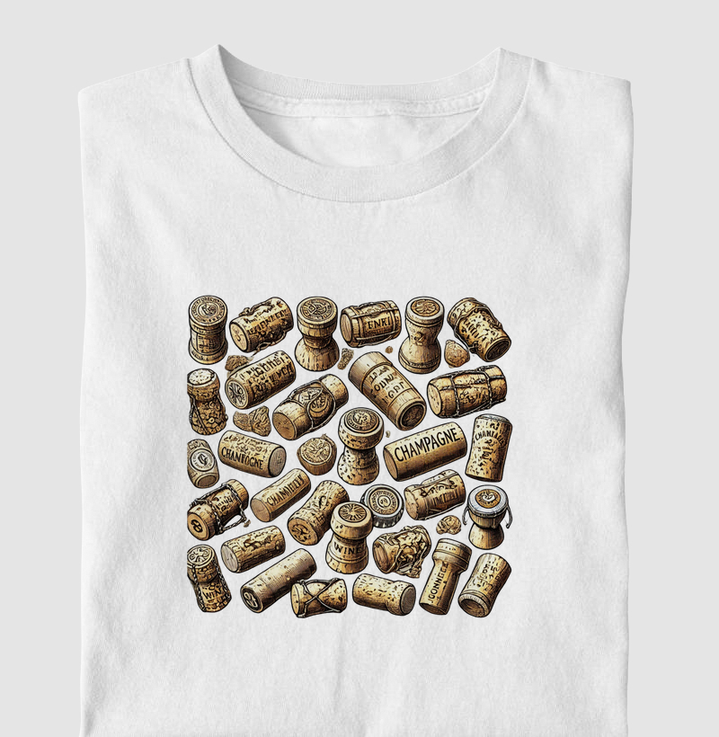 Camiseta Rolhas