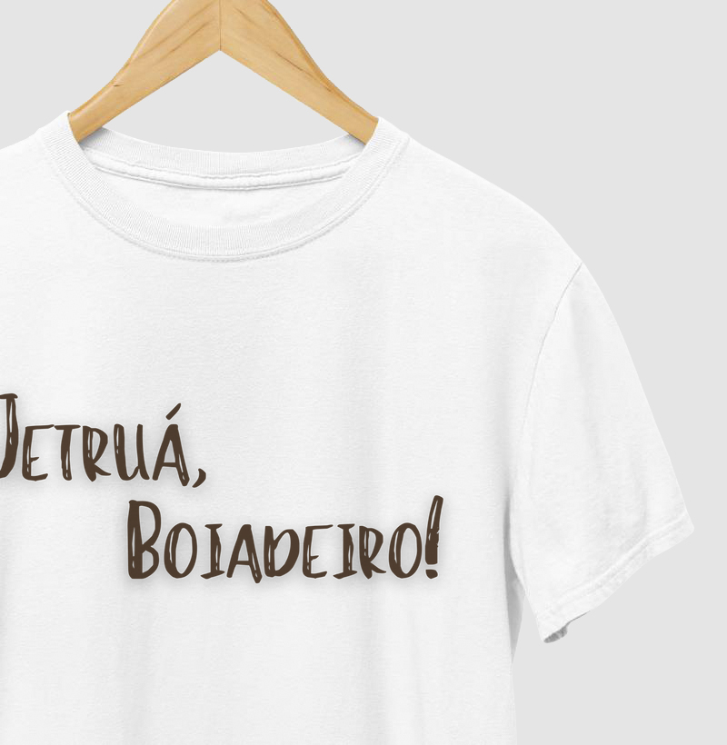 Boiadeiro - Saudação - Camiseta Branca