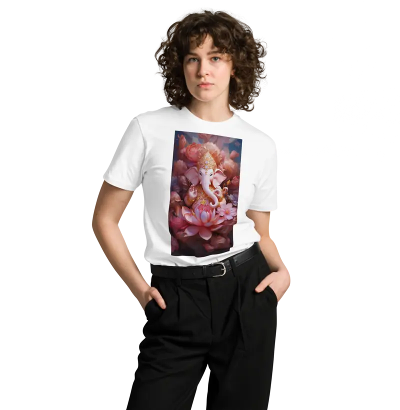 Leve a Sorte com Você: Compre a Camiseta do Deus Ganesha!