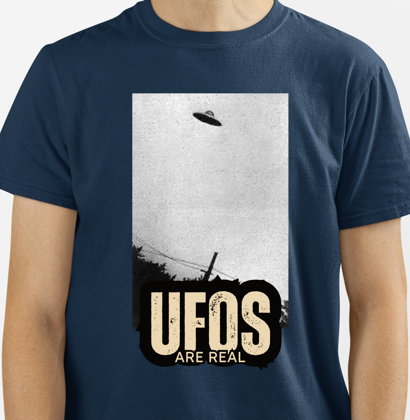 T SHIRT UFOs are real