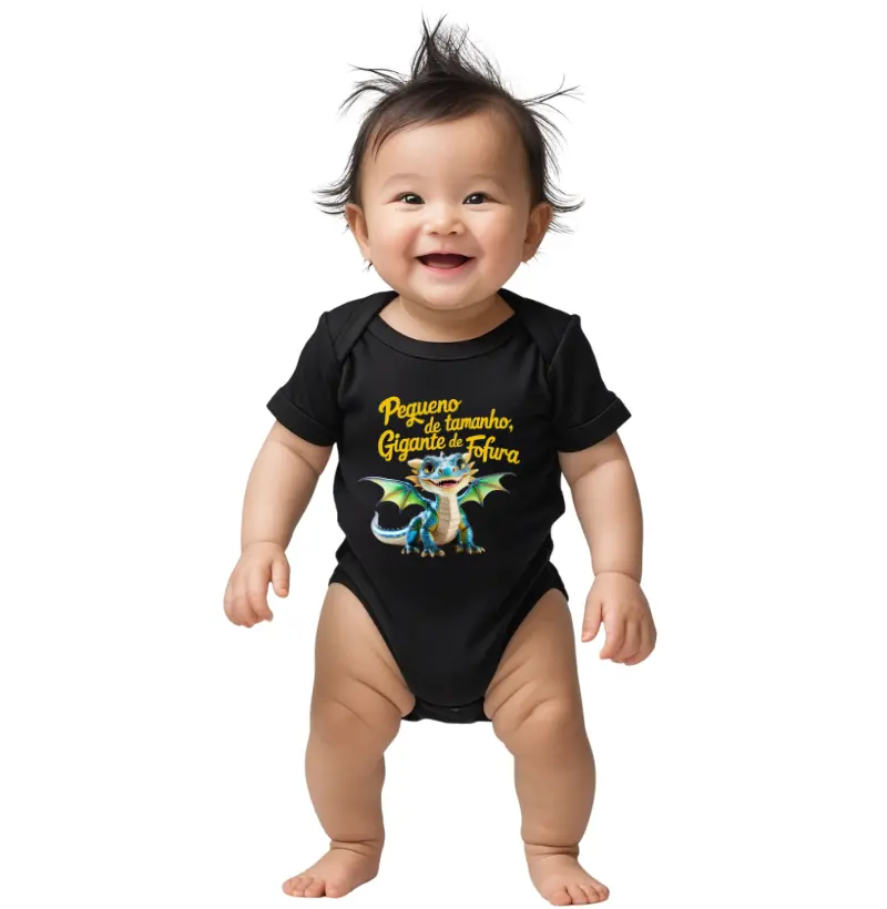 Body Baby Dragon Grande de Fofura