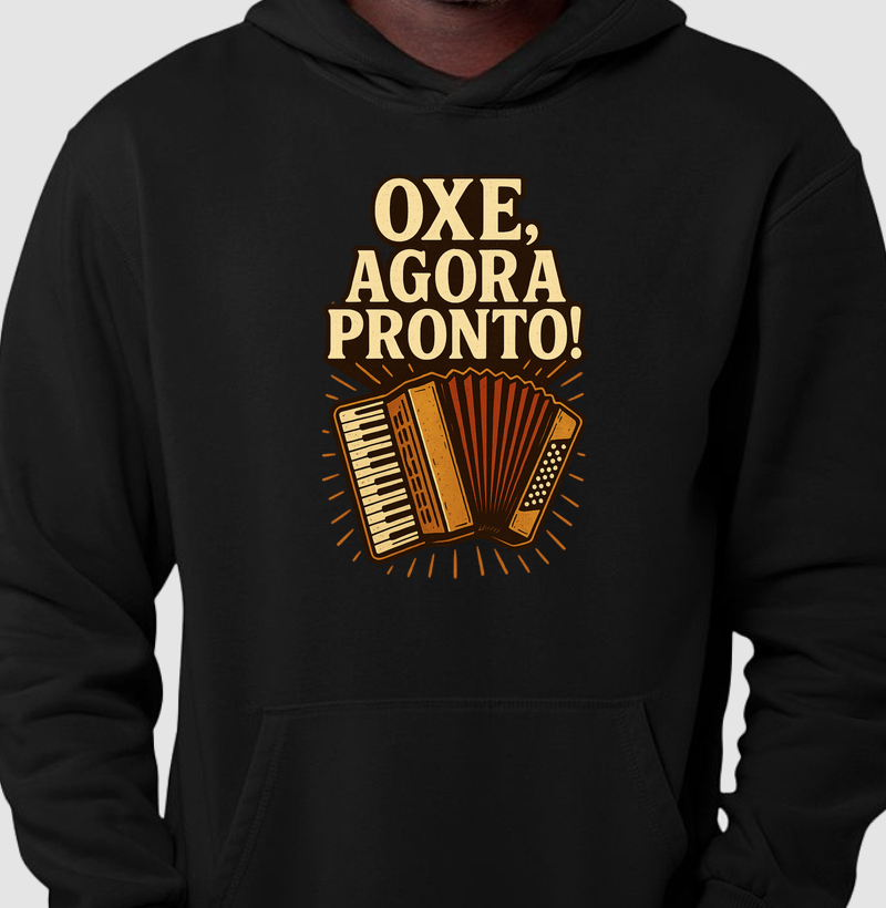 Oxe, agora pronto sanfona!