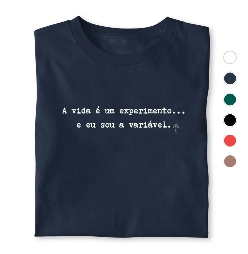 A vida é um experimento