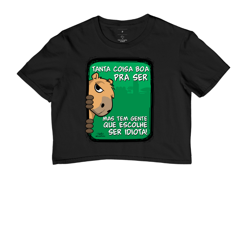 Camiseta Capivara Tanta coisa