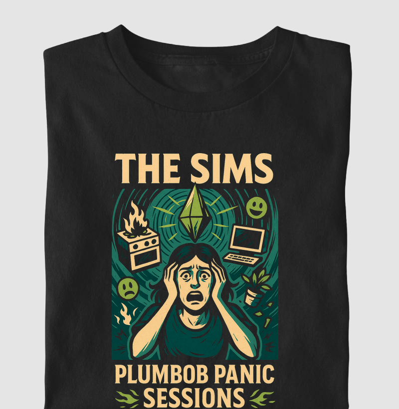 The Sims Plumbob Panic Rock Collection