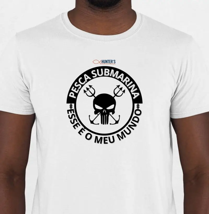 Camiseta Pesca Submarina Esse é o Meu Mundo
