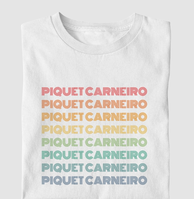 Piquet Carneiro Letreiro Retrô