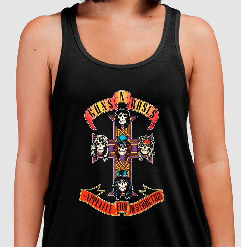 Regata Fã de Guns N' Roses - Appetite for Destruction