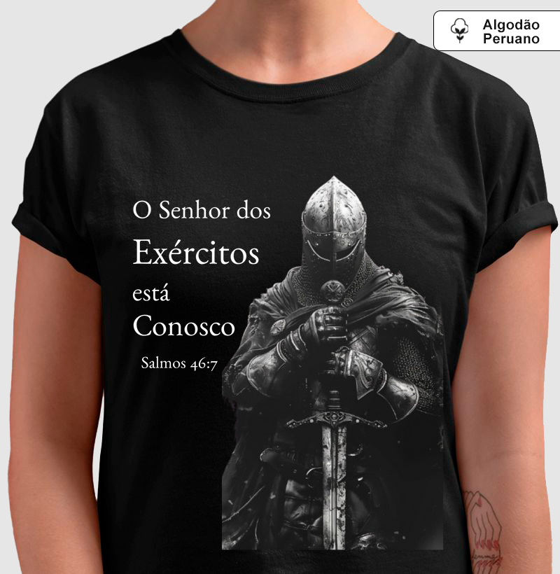 Camiseta Algodão Peruano Salmos