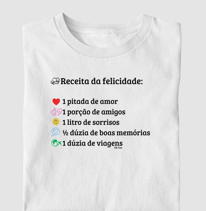 Receita da felicidade - ilustrada