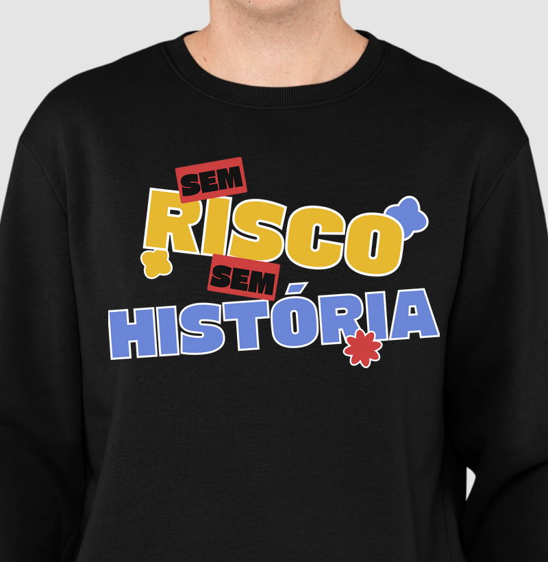 Suéter Moletom Sem Risco Sem História 