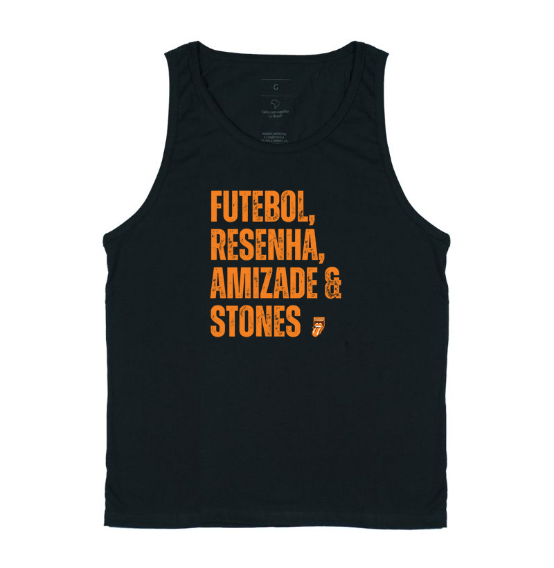 Futebol, resenha, amizade & Stones
