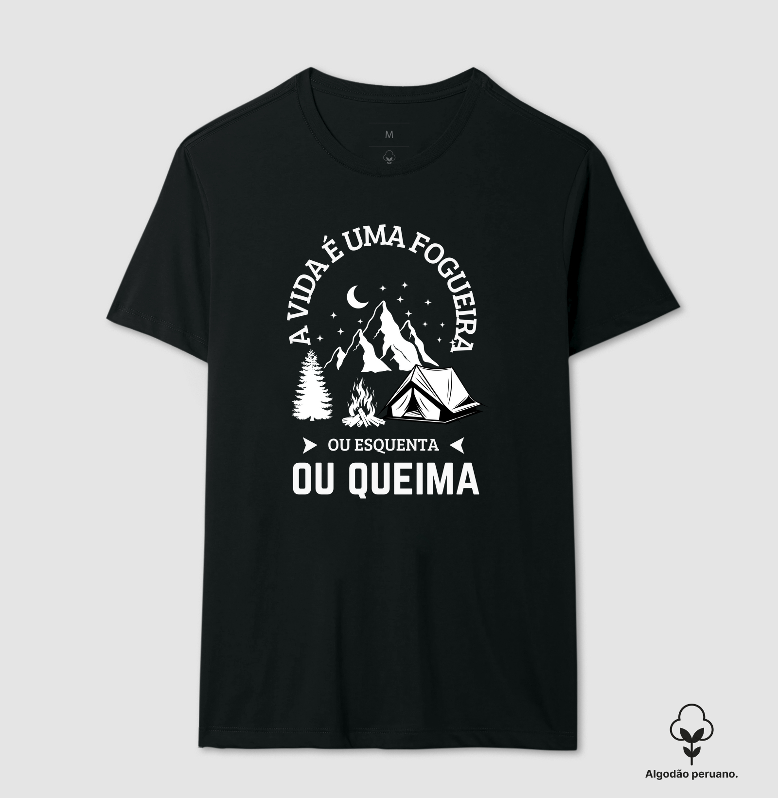 A Vida é uma fogueira, ou esquenta ou queima