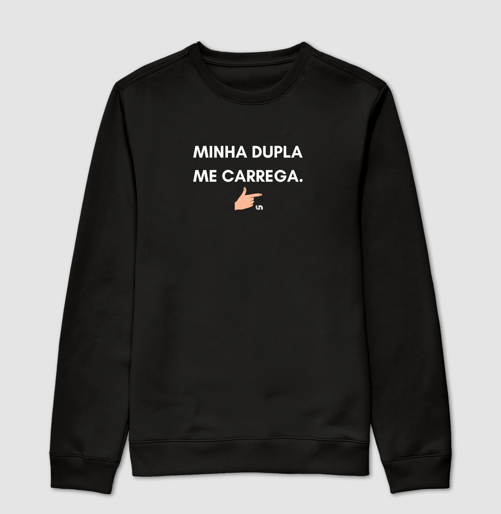 Minha dupla me carrega.