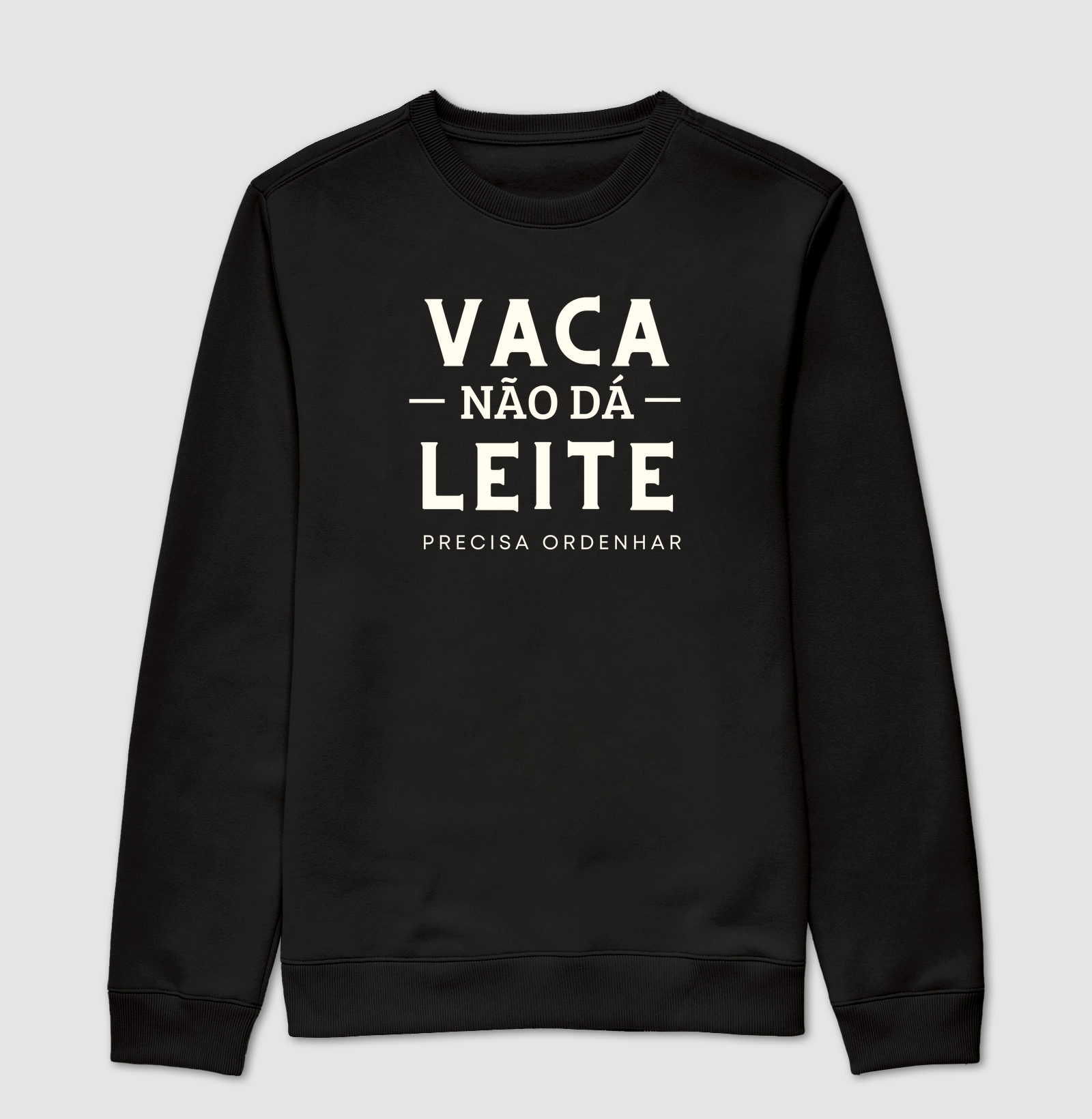 Precisa ordenhar!