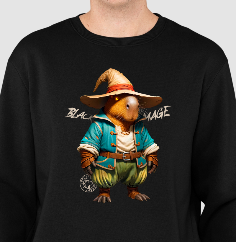 Camiseta - Black Capy Mage