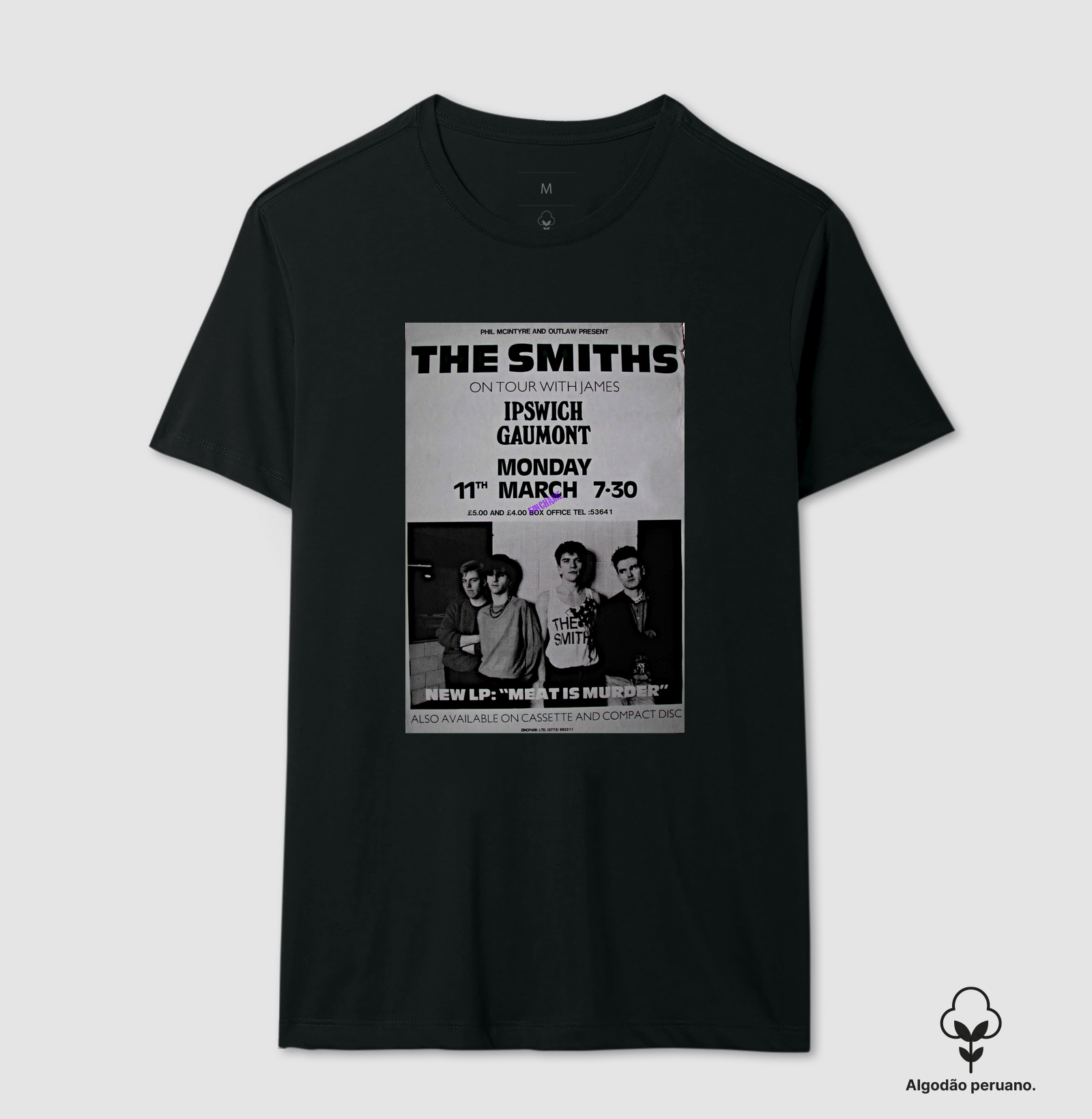 Cartaz - The Smiths  Ipswich Gaumont 1985