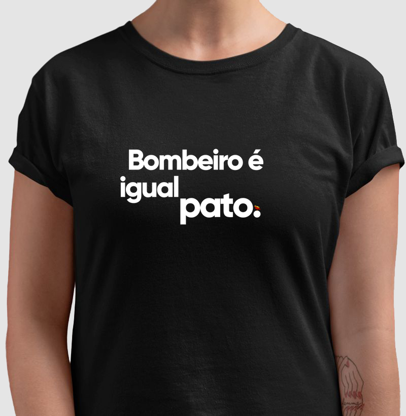 bombeiro e igual pato