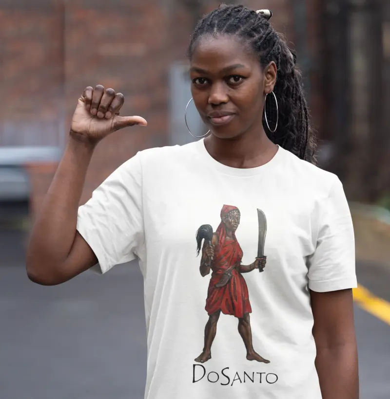 Oiá Iansã, pintura a óleo