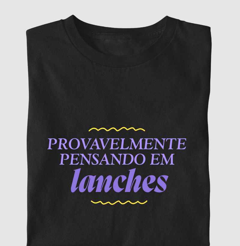 Pensando em lanches