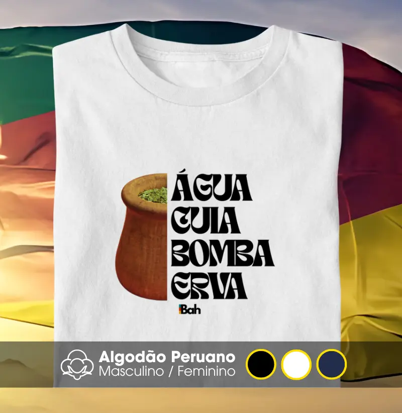 Água, Cuia, Bomba, Erva