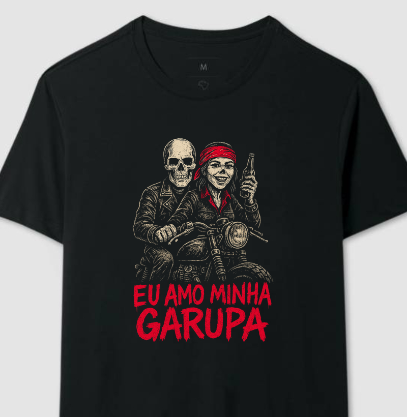 Eu amo minha garupa