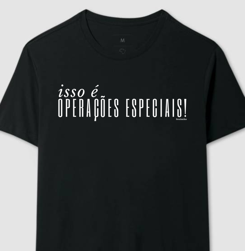Isso é operações especiais minimalista II