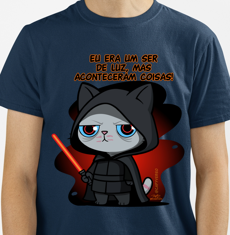 Camiseta Gato Sincero coisas