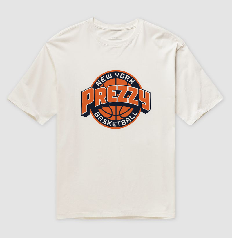 New York Prezzy Basketball Oversized