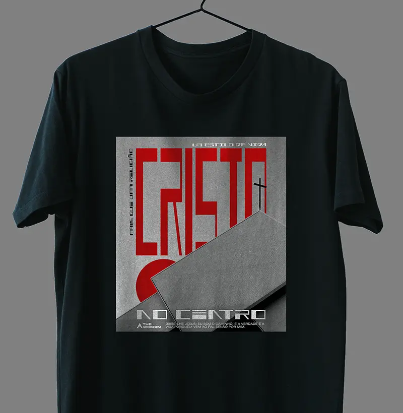 Camiseta Cristo no Centro