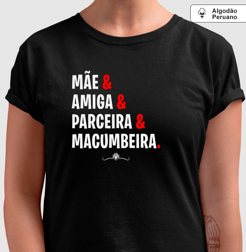 Mãe Macumbeira - Algodão Peruano