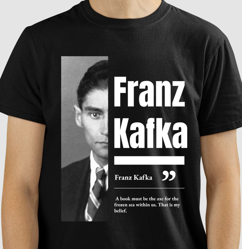 Camiseta Kafka - O livro