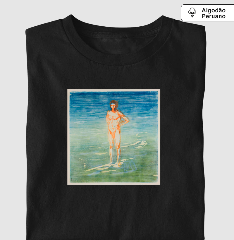 Man Bathing