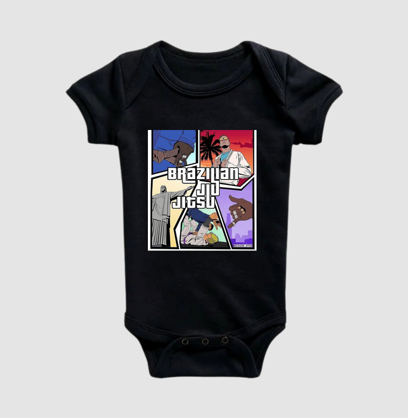 camisa Estampas Jiu Jitsu 