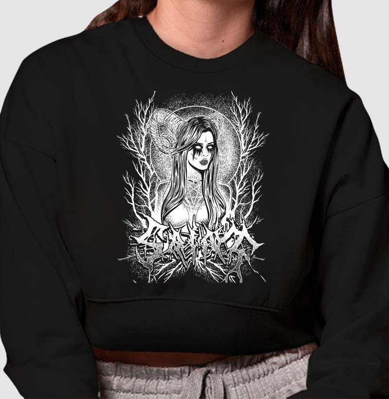 Puritania Cropped Moletom