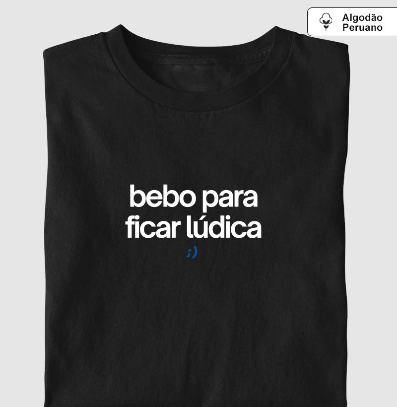 bebo para ficar lúdica