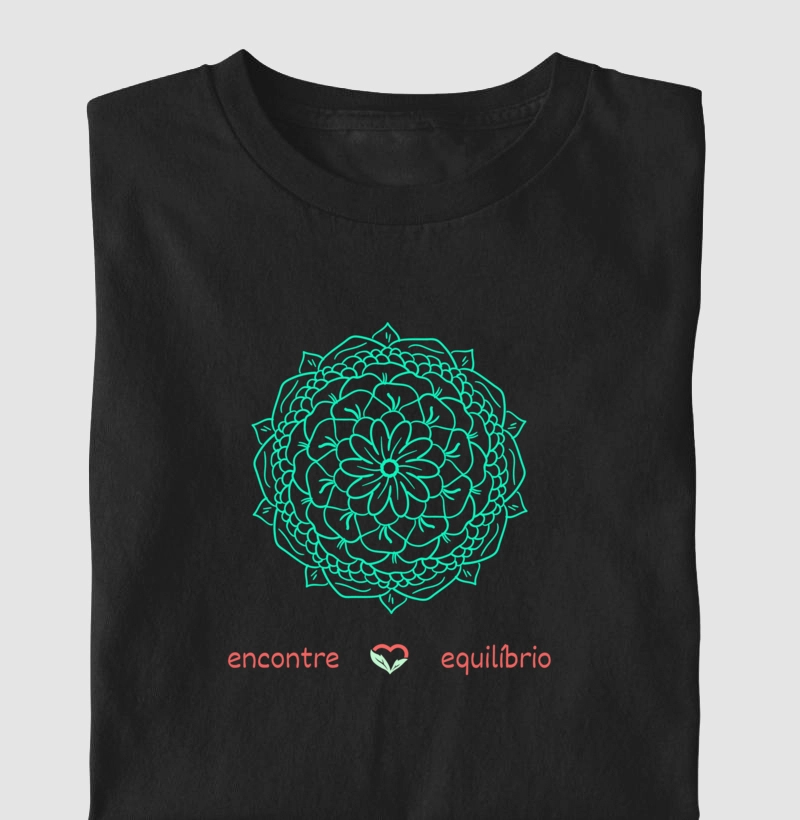 Encontre o Equilíbrio - camiseta