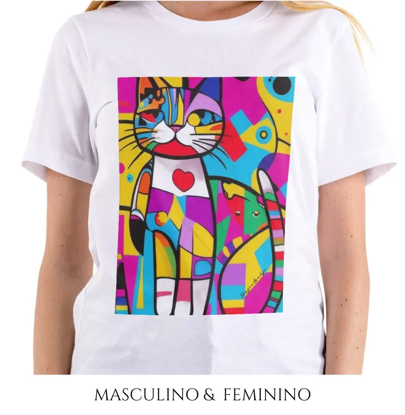 Camiseta Art Cat
